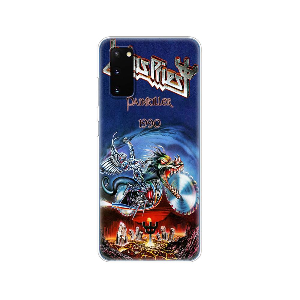 Case For samsung galaxy S20 PLUS Ultra S10 lite Phone Cover For samsung note 10 plus lite Case judas priest british steel Rob