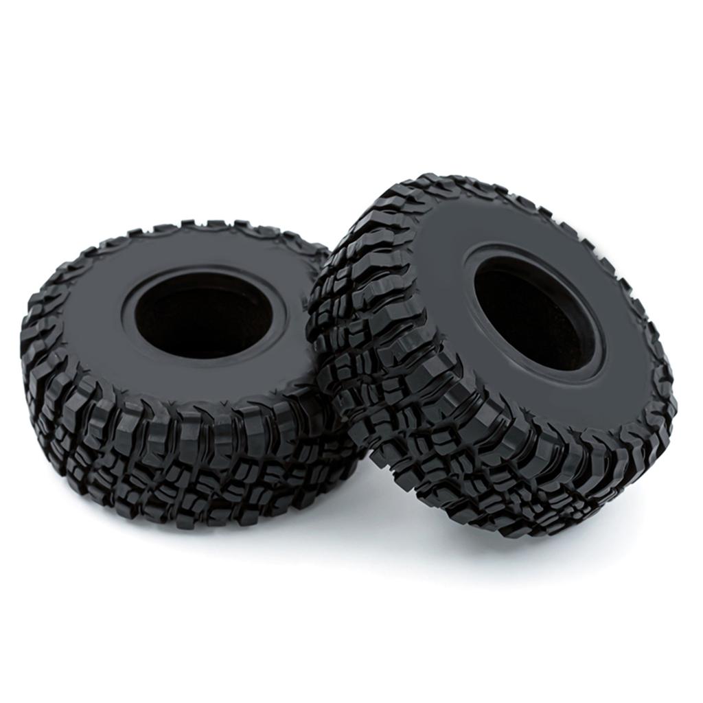 RC Crawler Rubber Tires RC Car Tires 4pcs Replacement for 1/10    al SCX10 90046 SCX10 III  03007  03003 RC Car