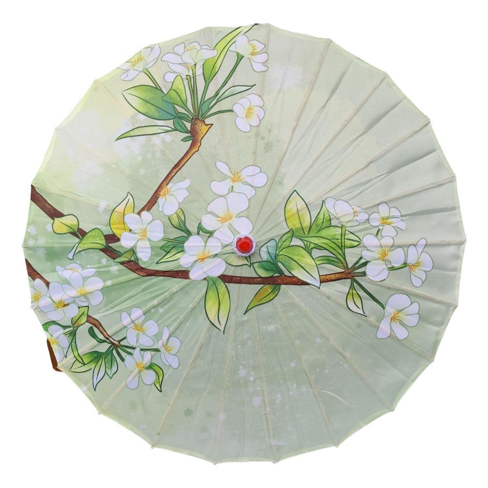70 Cm Silk Cloth Women Umbrella Chinese Style Chinese Oil Paper Umbrella  Photograph Prop