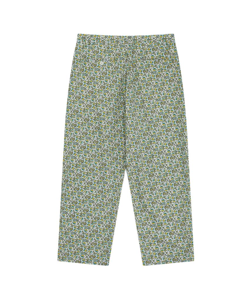 Honguseong Tapered 1 Tuck Trousers_Yellow