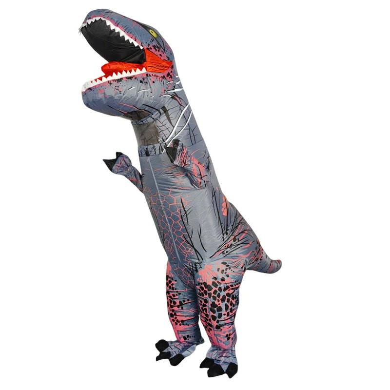 Dětský legrační kostým maskota dinosaura - Tyrannosaurus Rex Halloweenské představení Rekvizity