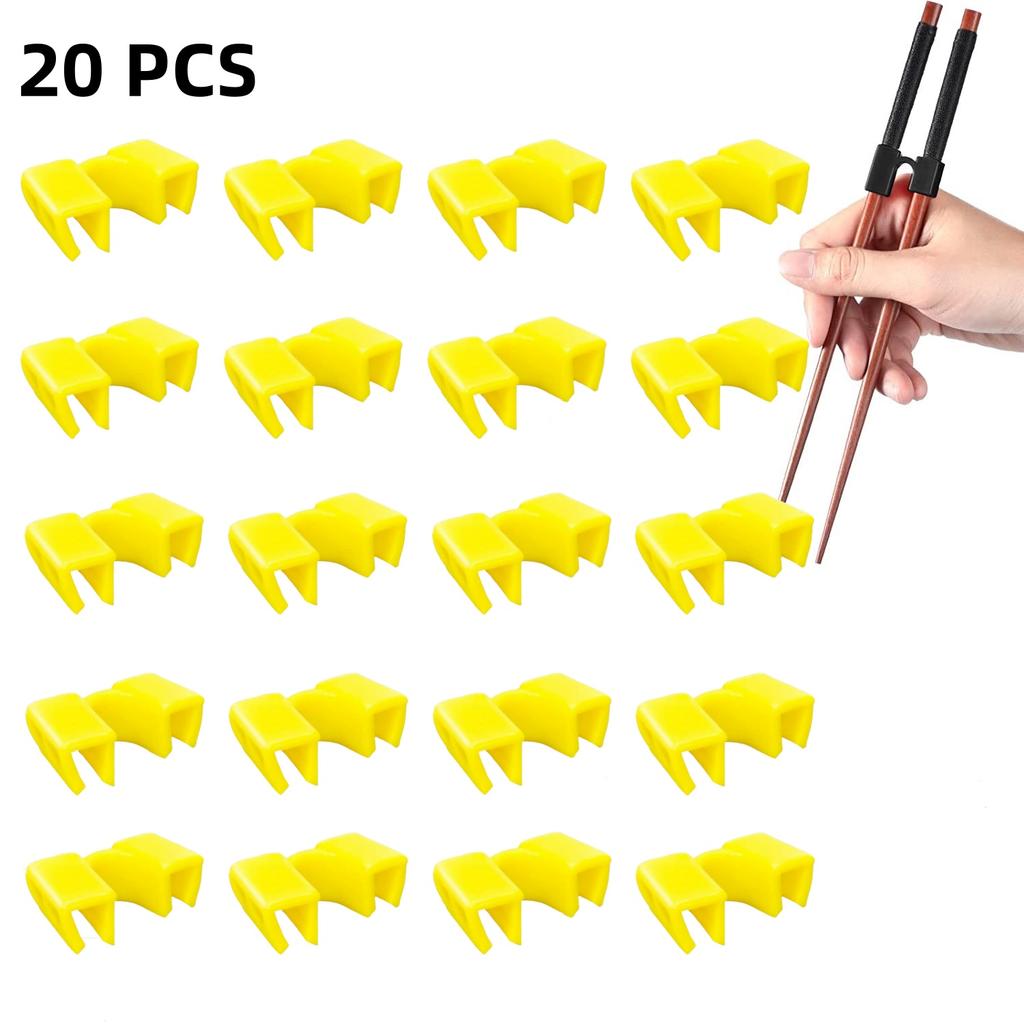 10/20PCS Reusable Chopstick Helpers Training Chinese Chopsticks Trainer Holder for Adouts Beginner Trainers or Learner