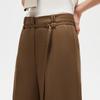 VERO MODA Women's 2024 Autumn Straight-Leg Belted Suit Pants