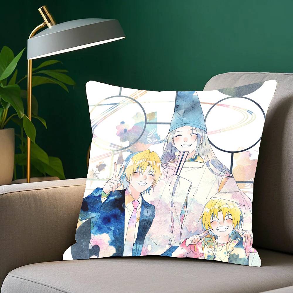 H-Hikaru No Go Anime Pillow Case Home Decor Throw For Sofa Bed Car Room Decor Gift Idea