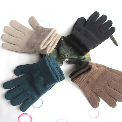 1 paar Fäustlinge Unisex Verdickte Volle Finger Handschuhe Winter Warme Outdoor Zubehör Winddicht