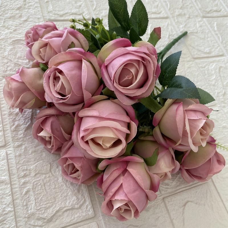 Luxury Artificial Peony Bouquet For Wedding Home Office Flowers Decorations Gift