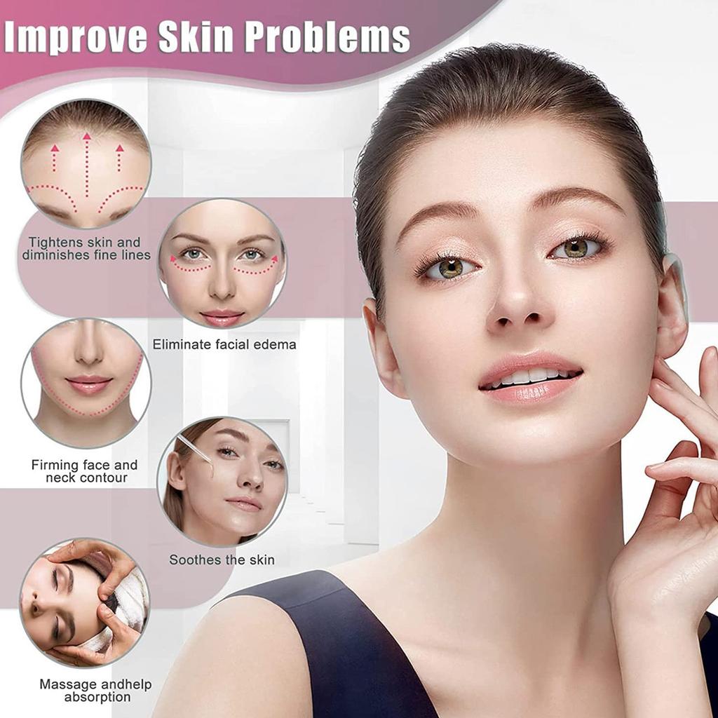 Face Roller, 2023 New Lift The Face And Tighten The Skin, USB Microcurrent Face Lift Skin Tightening Spa For Facial Wrinkle Remover