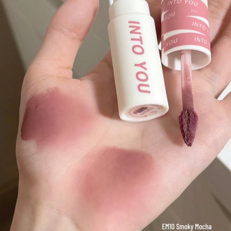 IntoYou Female Lead Velvet Matte Lip Mud Lipstick - Airy, Natural Look for Students