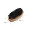ELAYARD Beard Natural Wooden Durable Cleaning Beard Men's Brush, Bristles, Handle, Tool, Sling, Men's Grooming, Portable.