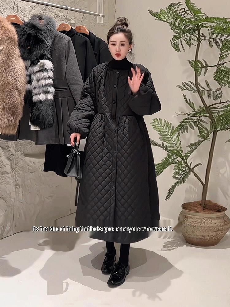 Korean Style Quilted Cotton Jacket - Thick Padded, Cozy & Stylish Design