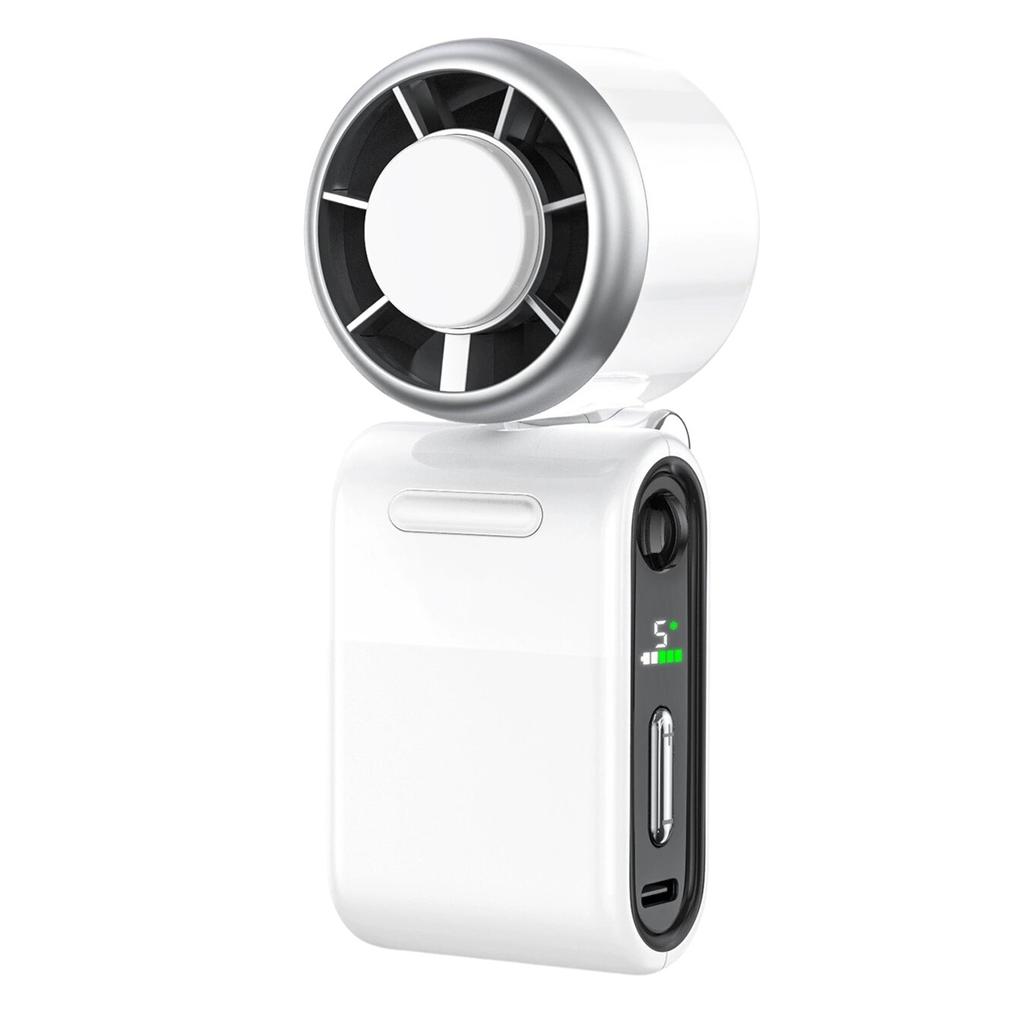 Battery Operated Quiet Portable Fan Compact Foldable Design For Easy Portability. Outdoor Camping And Hiking Gear