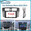 9 Inch Car Frame Fascia Adapter Android Radio Audio Dash Fitting Panel Kit For Daihatsu Move 2012-2014