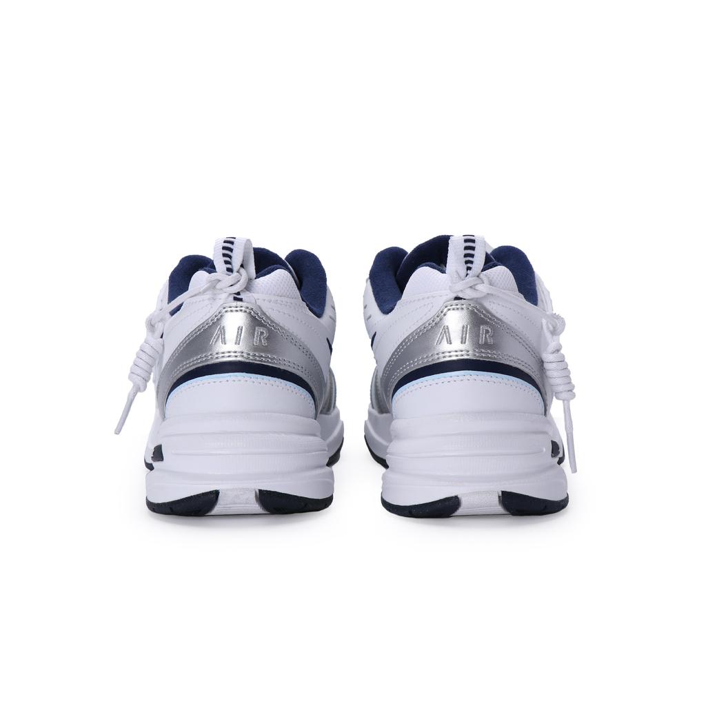 Nike Air Monarch 4 Chunky Sneakers Unisex Low top Blue/Silver 415445-102(Team80-)