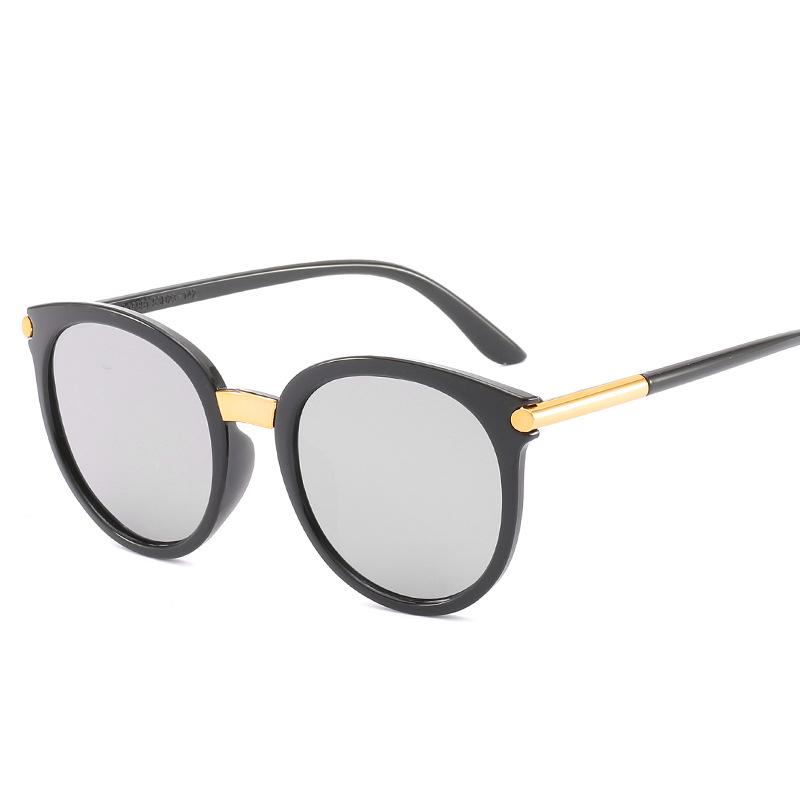 New Classic Oval Red Women Sunglasses Female Vintage Luxury Plastic Brand Designer Cat Eye Sun Glasses UV400 Fashion