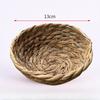 Natural Handmade Straw Bird Nest Breeding Nest Parrot Nest Warm Pet Bedroom Courtyard Straw Birdhouse House Handwoven