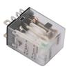 6VDC 8 Pins Two Open Two Closed Electromagnetic Relay 10A with Green Indicator Light