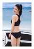2025 Women's Hooded Long Sleeve Wetsuit Set with Split Pants - Slim Fit Sun Protection for Surfing