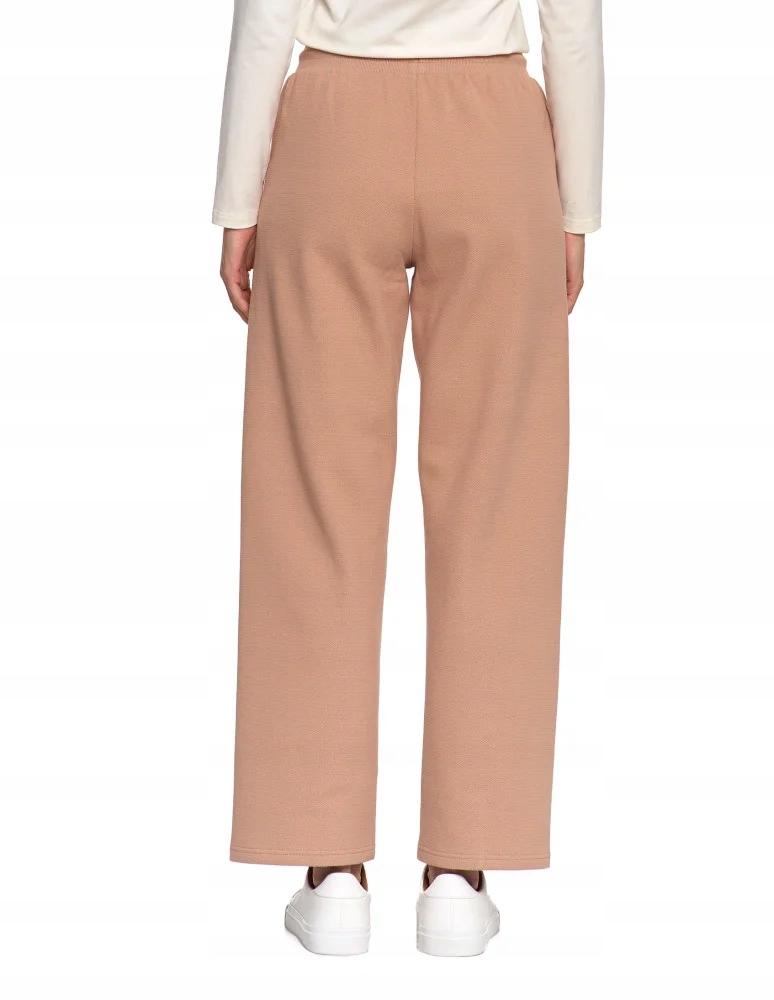 Women's High-Waisted Insulated Sweatpants 100% Cotton MORAJ M BEIGE