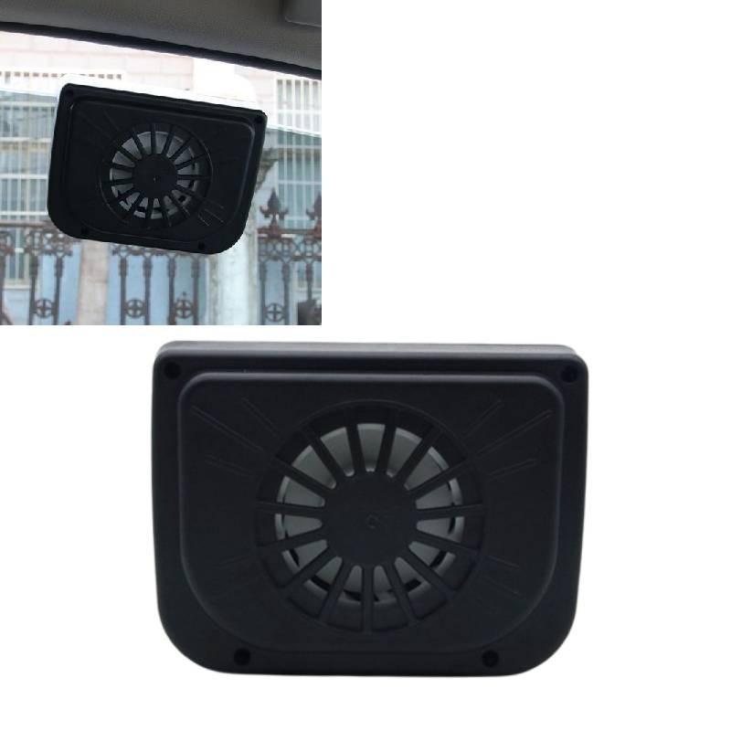 Solar Powered Car Window Windshield Auto Air Vent Cooling Fans Tools System