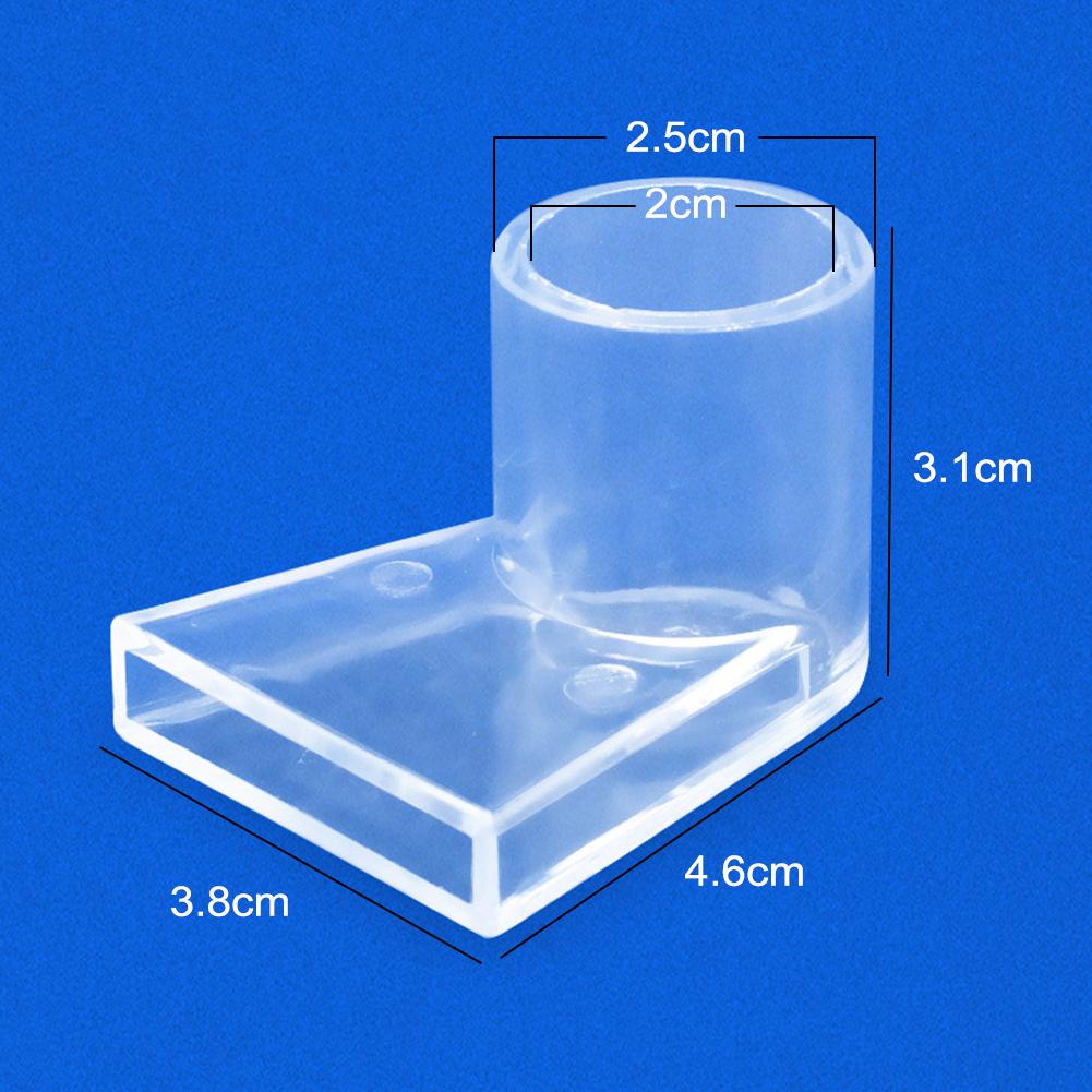 2024 New Transparent Duckbill Mouth Nozzle For Water Pipe Circulation System Fish Tank Aquarium Accessories