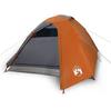 Zakito Europe 2-person Camping Tent Grey-orange 210x195x120 Cm