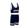 Pánský wrestlingový dres Kompresní atletický top Posilovna Trénink Vzpírání MMA Běh Rychleschnoucí Spandex Lycra