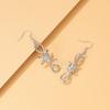 Trendy Alloy Geometric Earrings For Women Fashionable Urban Street Style