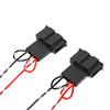 4-Pin Car Speaker Wire Harness Adapter Plug For VW Passat Polo Scirocco CC Golf Jetta Beetle Rabbit MkI Toledo Ibiza