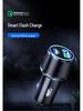 48W Dual USB-C Car Charger for Apple & Samsung, PD30W Fast Charging, UL2089 Certified