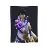 Natsu Erza Lucy Happy Blanket Velvet Spring Fairys Tails  Portable Lightweight Thin Throw Blanket for Home Couch Rug Piece