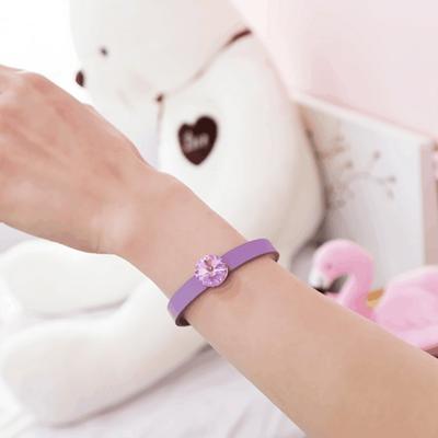 Women's Leather Bracelet Couple Layered Chain Fashion One Cubic Leather