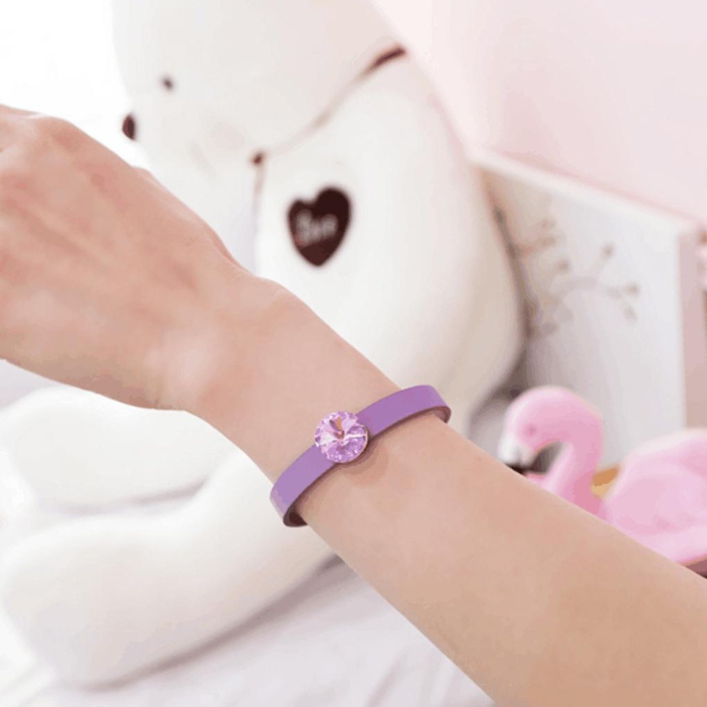 Women's Leather Bracelet Couple Layered Chain Fashion One Cubic Leather