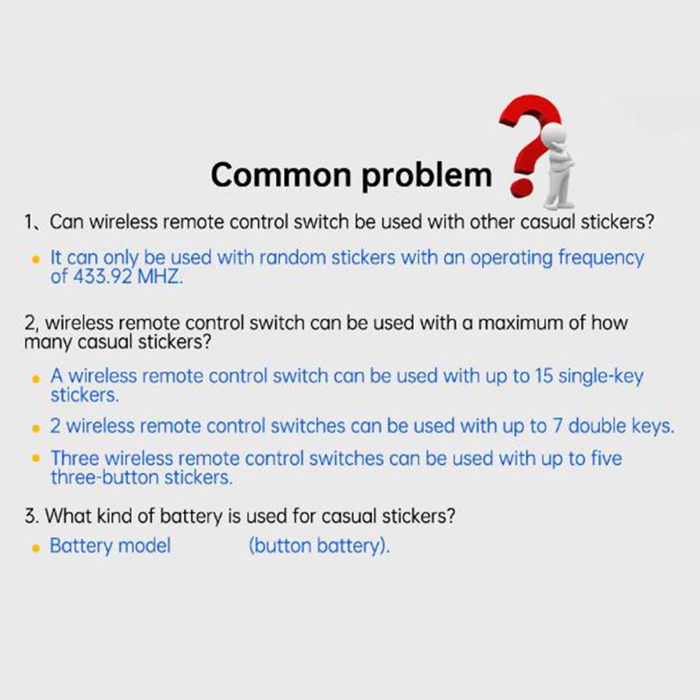 Wireless Light Switch Remote Control Switch Kit RF 2-Gang Switch And 2 Receivers Smart Outlets Wall Switches Electrical Supplies