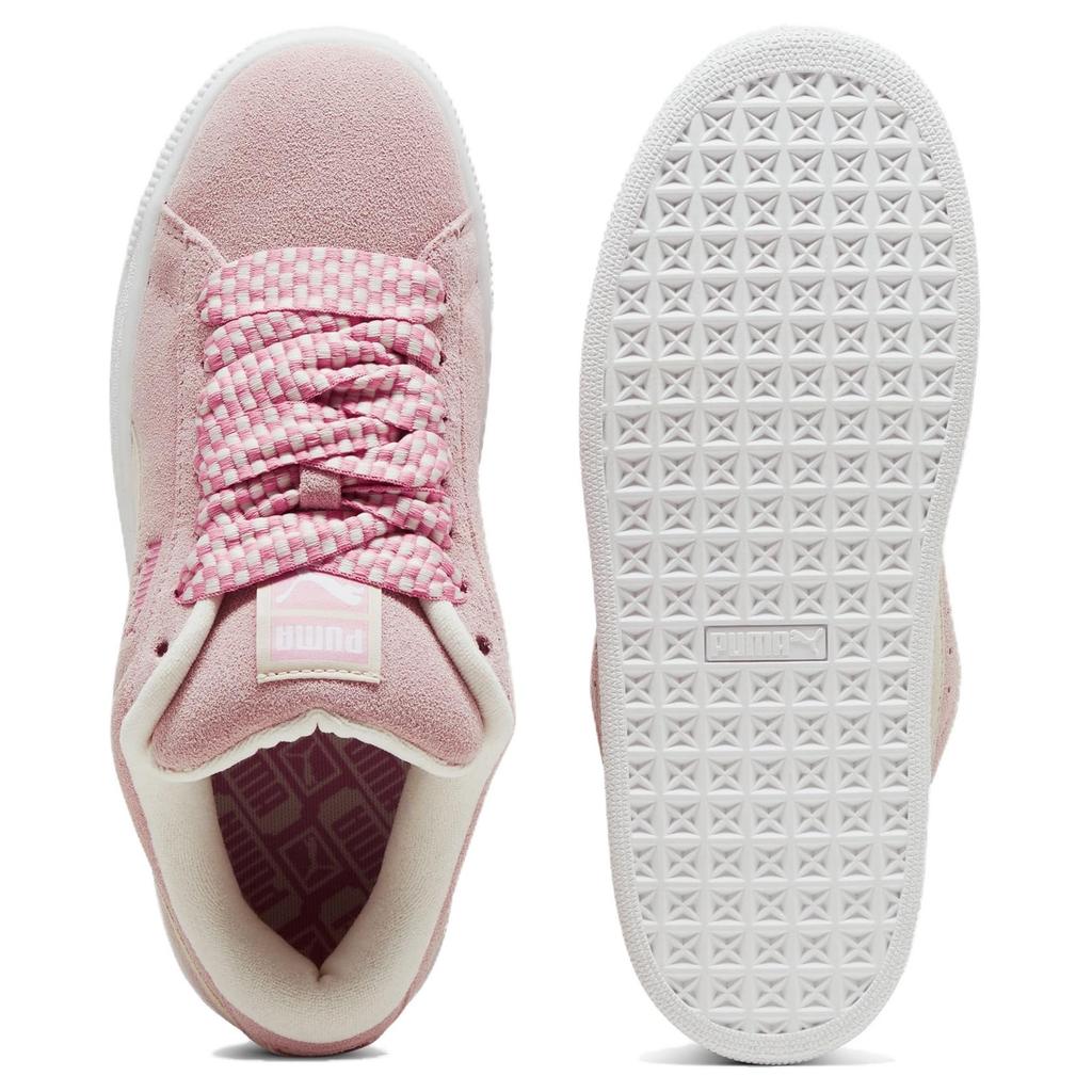 (WMNS) PUMA Suede XL Lace 'Mauve Mist White' Women's 398310-02