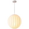 Wabi-Sabi Style Pendant Light: Japanese Fabric Lantern for Dining & Bedroom