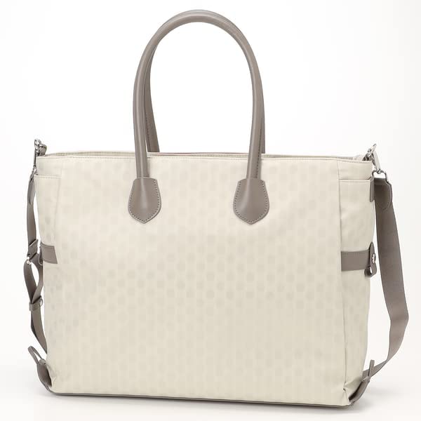 Tae Kimura PolkaDots 2way Tote Bag for Women YK00102 Ivory [Isaac] (33)
