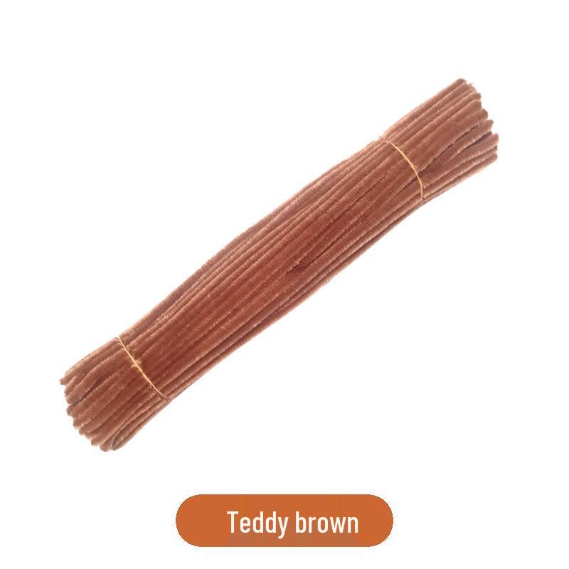 Buntes Chenilledraht DIY-Set: Verschlüsselte, veränderbare Pfeifenreiniger für pädagogische Kinderprojekte