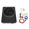 10 Inch 800W Car Subwoofer Slim Active Powered Under Seat Car Subwoofer with LED Ambient Light Built In Amplifier
