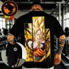 Dragon Ball Z Anime Super Saiyan Printed T Shirt Men's and Women's T Shirt Men's Top Sports T Shirt Men's T Shirt Harajuku Tee