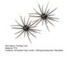 2Pcs 9CM/2.8G TPE Bionic Sea Urchin Lure Floating Simulation Sea Urchin