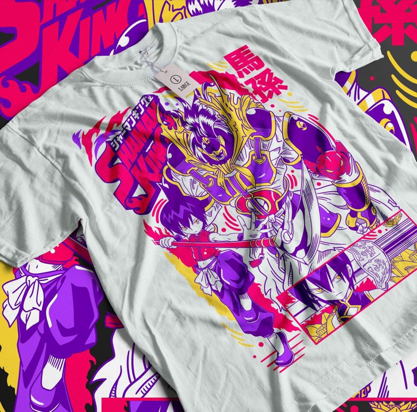 Shaman King Yoh Asakura T shirt, Anime Shirt, Manga Shirt, Japanese Shirt S