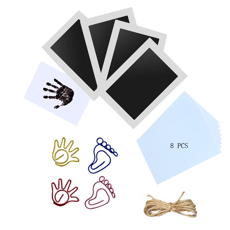 

Baby Keepsake Full Moon Hand & Footprint Ink Pad 2 black + 2 blue + hand and foot accessories