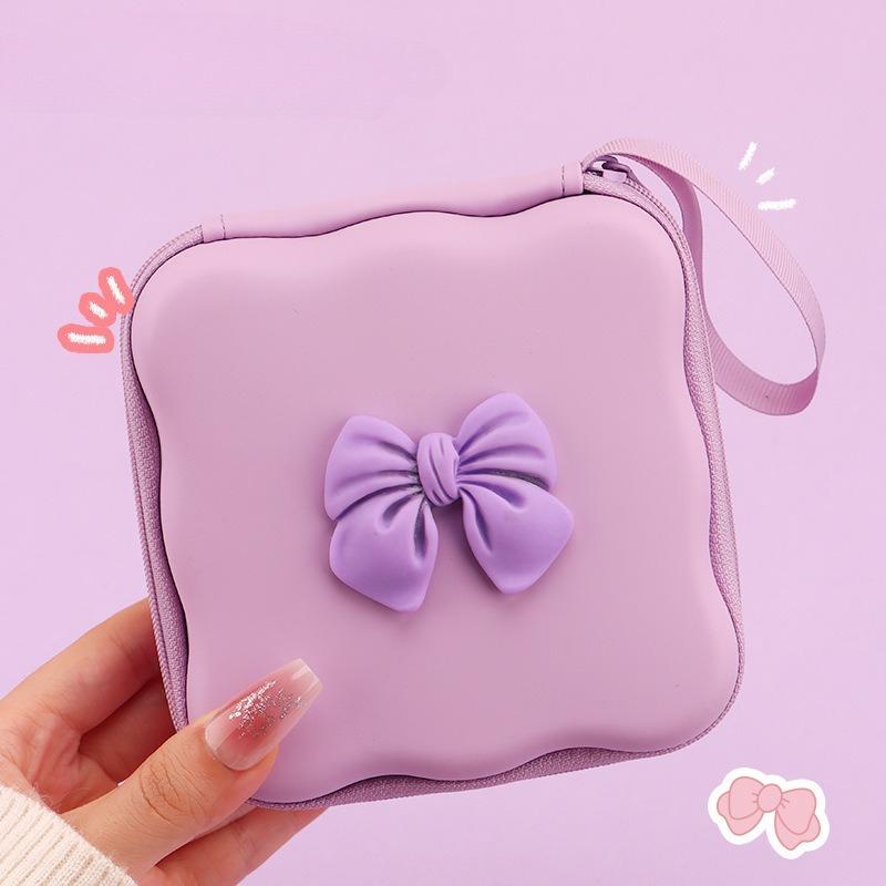 

Cute Girls Earphone Digital Organizer Bag Travel Cable Storage Case| Earphone USB Drive Electronic Accessories Pouch Carry Case
