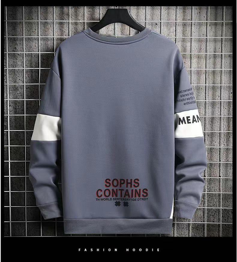 Trendiger Herbst-Hoodie für Jungen - Langarm-T-Shirt für Jugendliche und Schüler