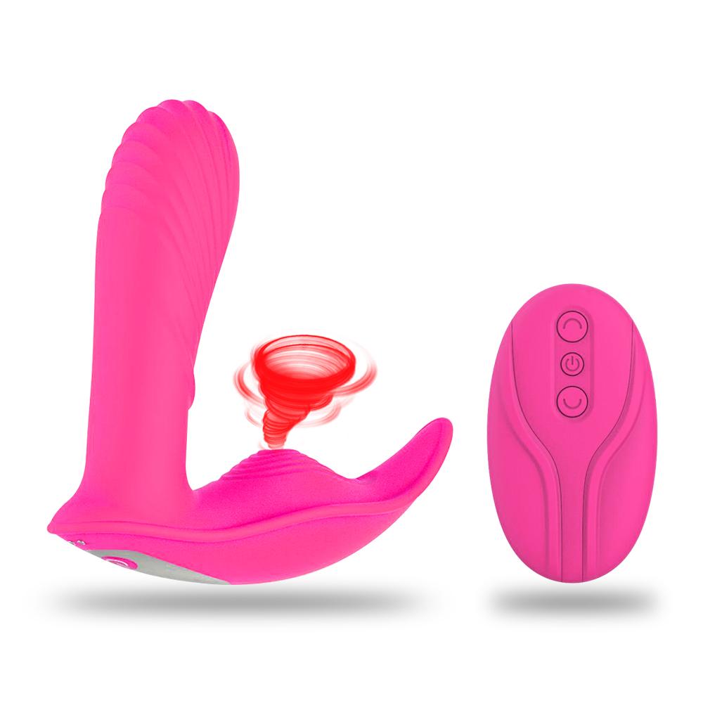 Bezdrátové dálkové ovládání 20 režimů Clitoris Sucker Nositelné dildo Vibrátor G Bodový klitoris stimulátor Sexuální hračky pro ženy