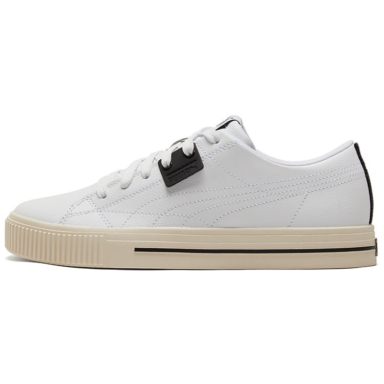 

Puma Ever Casual Low-Top Sneakers Unisex Sneakers White Black 383029-03 37