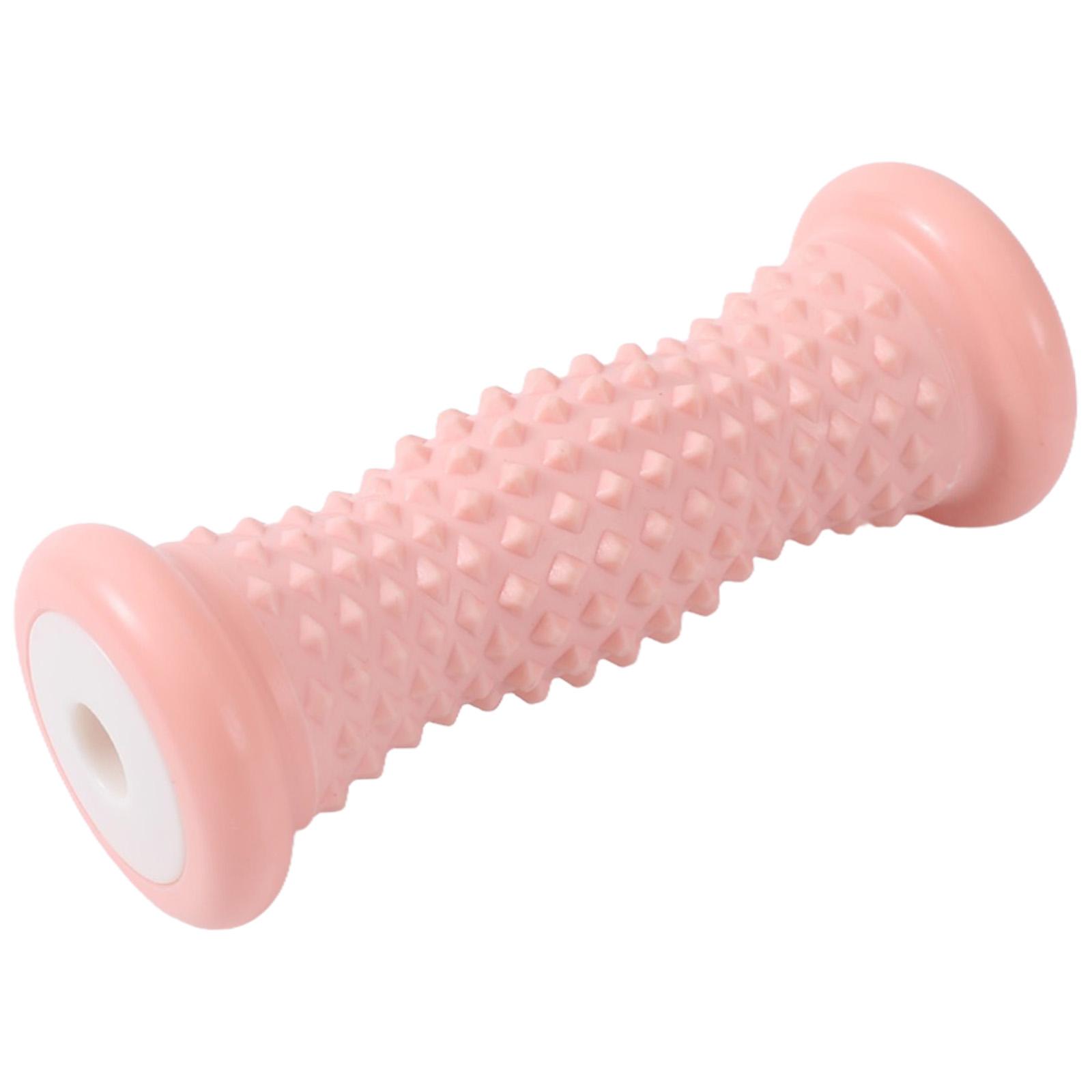 

Ролик для массажа стоп для йоги, расслабление мышц, ролик для освобождения фасций, тренажер, колесо для подошвенной фасции, фитнес, тренажер для ног One Size розовый