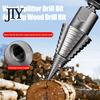 Anti-slip Wood Drill Bit Splitter Bit, 110mm Heavy Duty Log with U-Shaped Firewood Attachment Anti-Slip Thread, Compatible Hand/Electric for Chopping