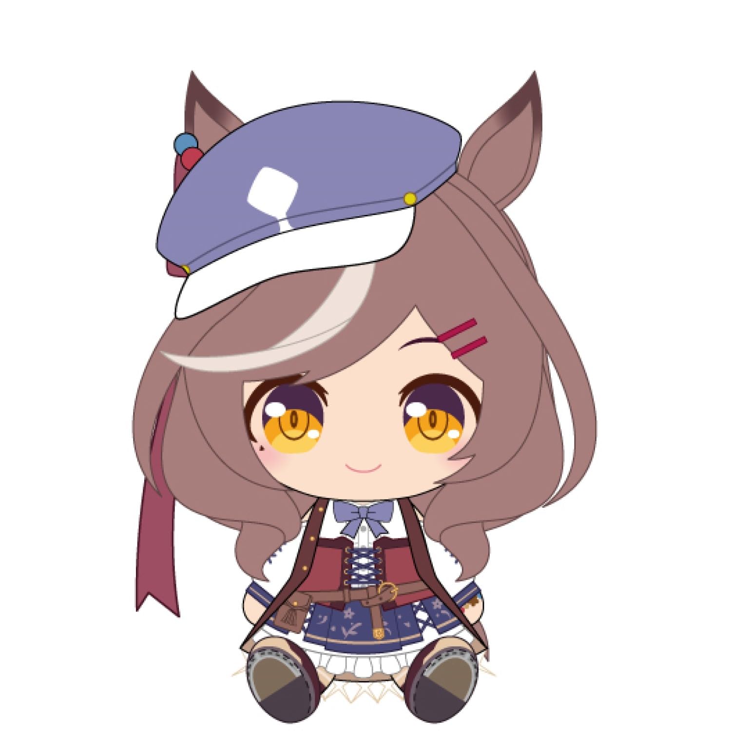 

Uma Musume Pretty Derby Machikanetanhuiza Чиби Плюшевая игрушка