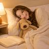 Soft Plush Dog Stuffed Animal Toy Comfortable Squishy Texture Stress Relief Companion Plush Doll Suitable for Children and Toddlers